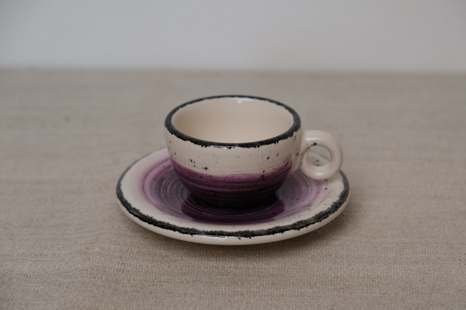 Skodelica za črno kavo s podstavkom - slika 7