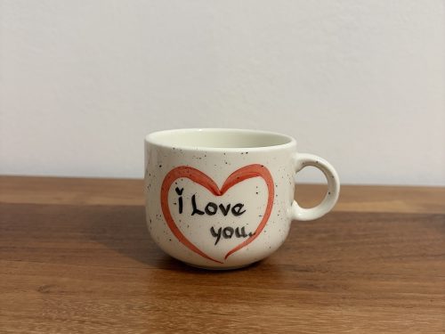 Lonček "I love you" rdeči