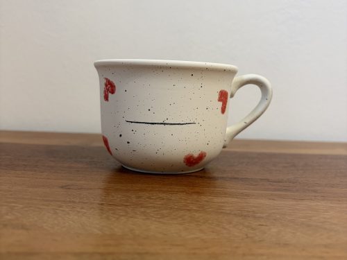 Personaliziran lonček srčki rdeči